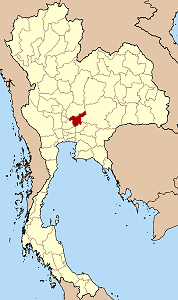 Situación de Provincia de Saraburi