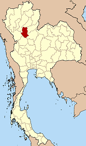 Situación de Sukhothai