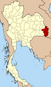 Situación de Ubon Ratchathani