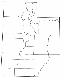 Localización de Alpine, Utah