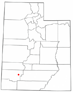 Localización de Paragonah, Utah