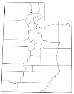 Localización de Perry, Utah